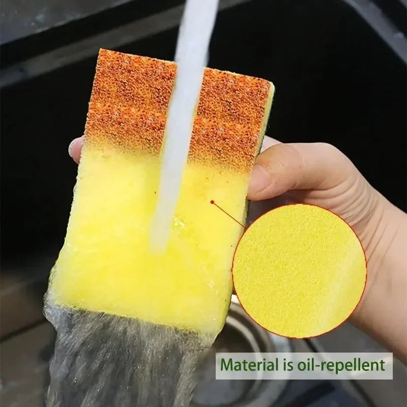 15/30 Pack Kitchen Cleaning Sponges Scourers Washing Up Non-Scratch for Dish Pad gallery