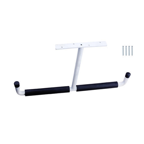 2x Overhead Garage Storage Hooks Rack Ceiling Mount Hanger 2-Way Plate + Screws gallery