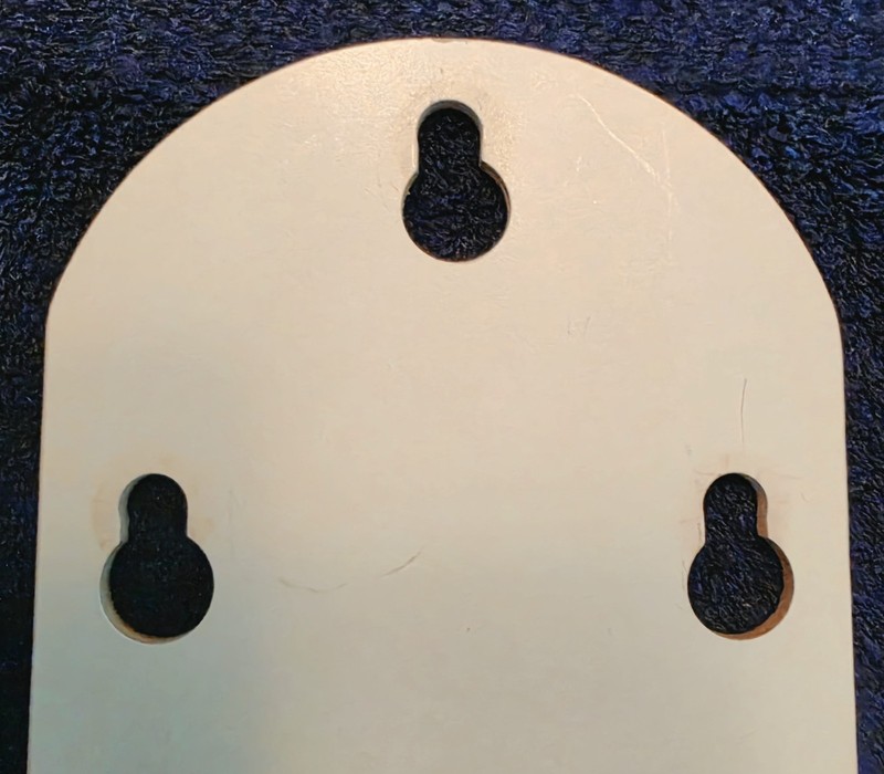 Hampton Bay Ceiling Fan AC-552 Replacement Fan Blade Reversible White/Wood Grain gallery