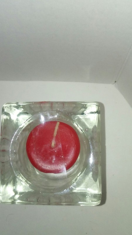 Sun Design Cube Candle Holder With Candle gallery