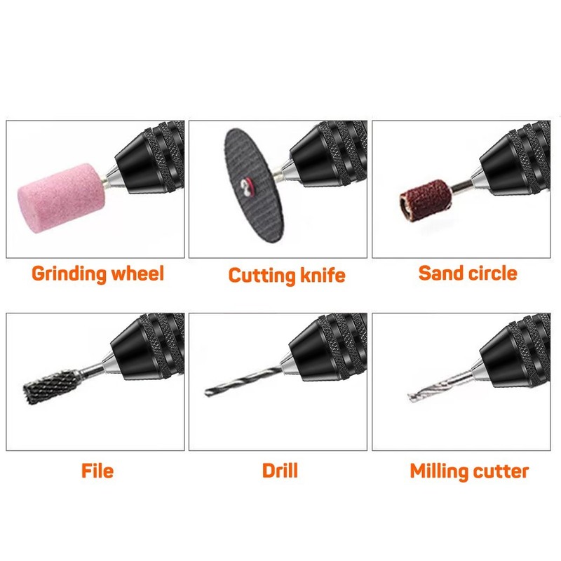 Keyless Drill Chuck Adapter Hex Shank Impact Driver Converter for Drill Bits gallery
