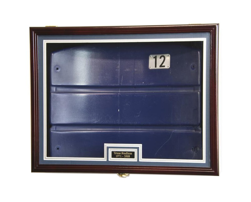 Full Size Stadium Seat Back Display Case Shadowbox Holder Custom Matting Option gallery