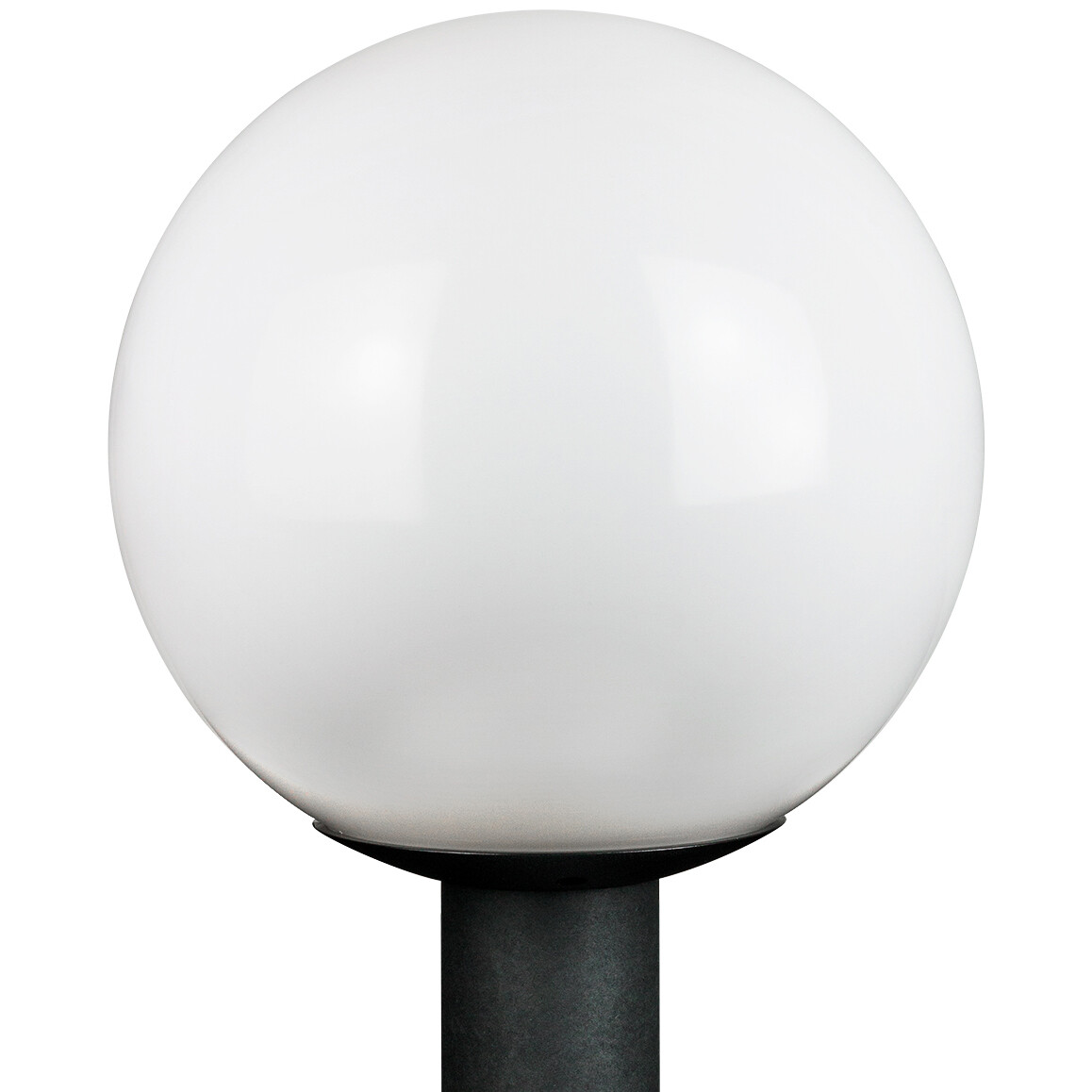 Sunlite 12" Outdoor Globe Polycarbonate Post Fixture 3" Post Mount gallery