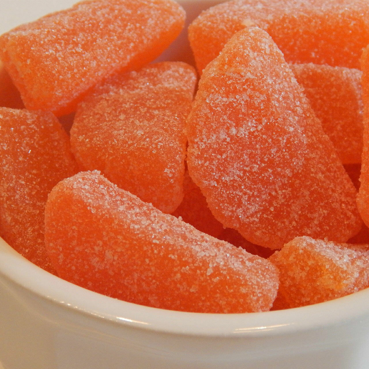 ORANGE SLICES Chewy Fruit Jellies - BULK FRESH - 1/4LB to 10LBS - FREE SHIPPING gallery