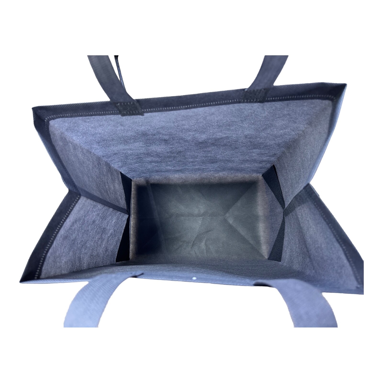 Non-Woven Reusable Loop Handle Tote Thank You Bag BULK 50-200 Pieces - 80GSM gallery