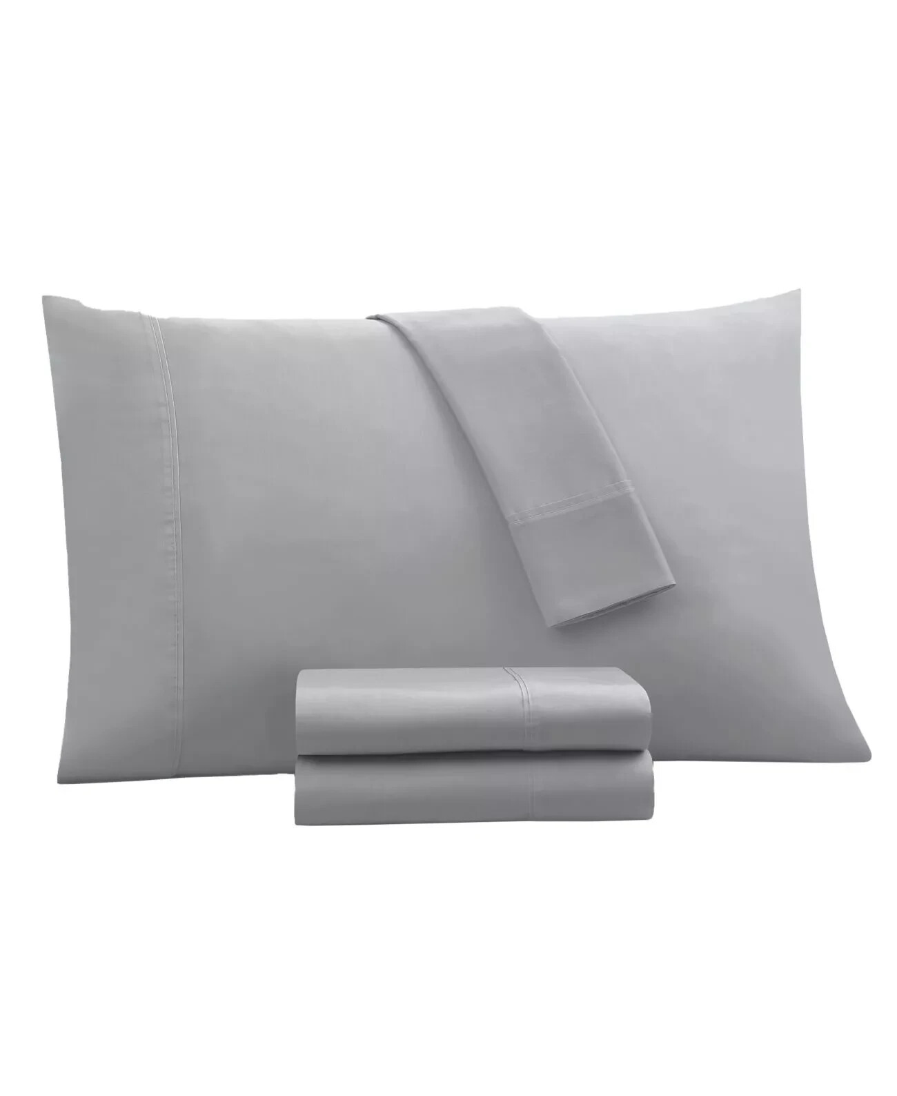 Brixton Ave 1200 Thread Count Triblend King 6Pc Sheet Set color grey size queen gallery