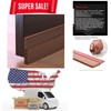 Soundproof Weather Stripping 2” W x 39” L - Seamless Door Draft Stopper Solution gallery