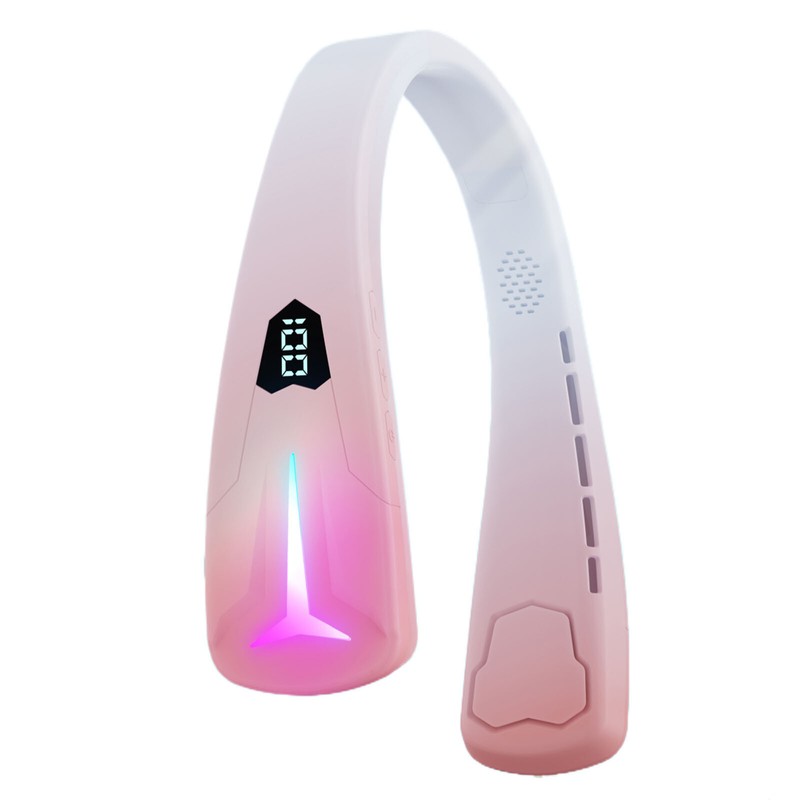 2-in-1 Neck Cooler Bluetooth Speaker Electric Music Neck Fan Multifunctional gallery