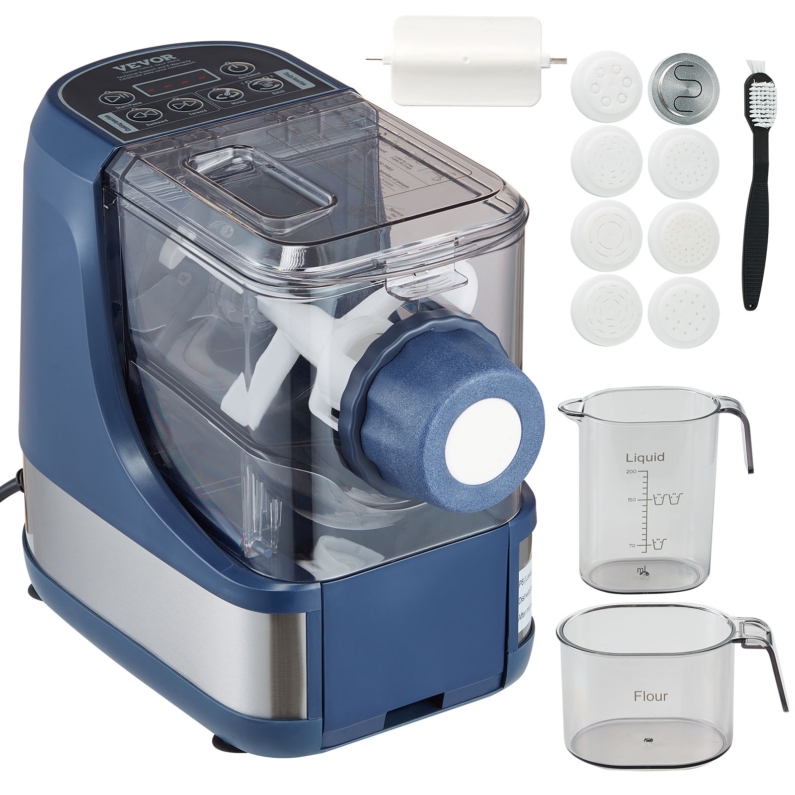 VEVOR Electric Pasta Maker Automatic Noodle Making Machine with 8 Pasta Shape gallery