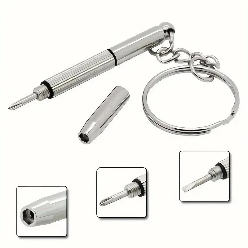 Mini 3-in-1 Glasses Screwdriver Set Spectacle Watch Sunglass Repair Kit gallery