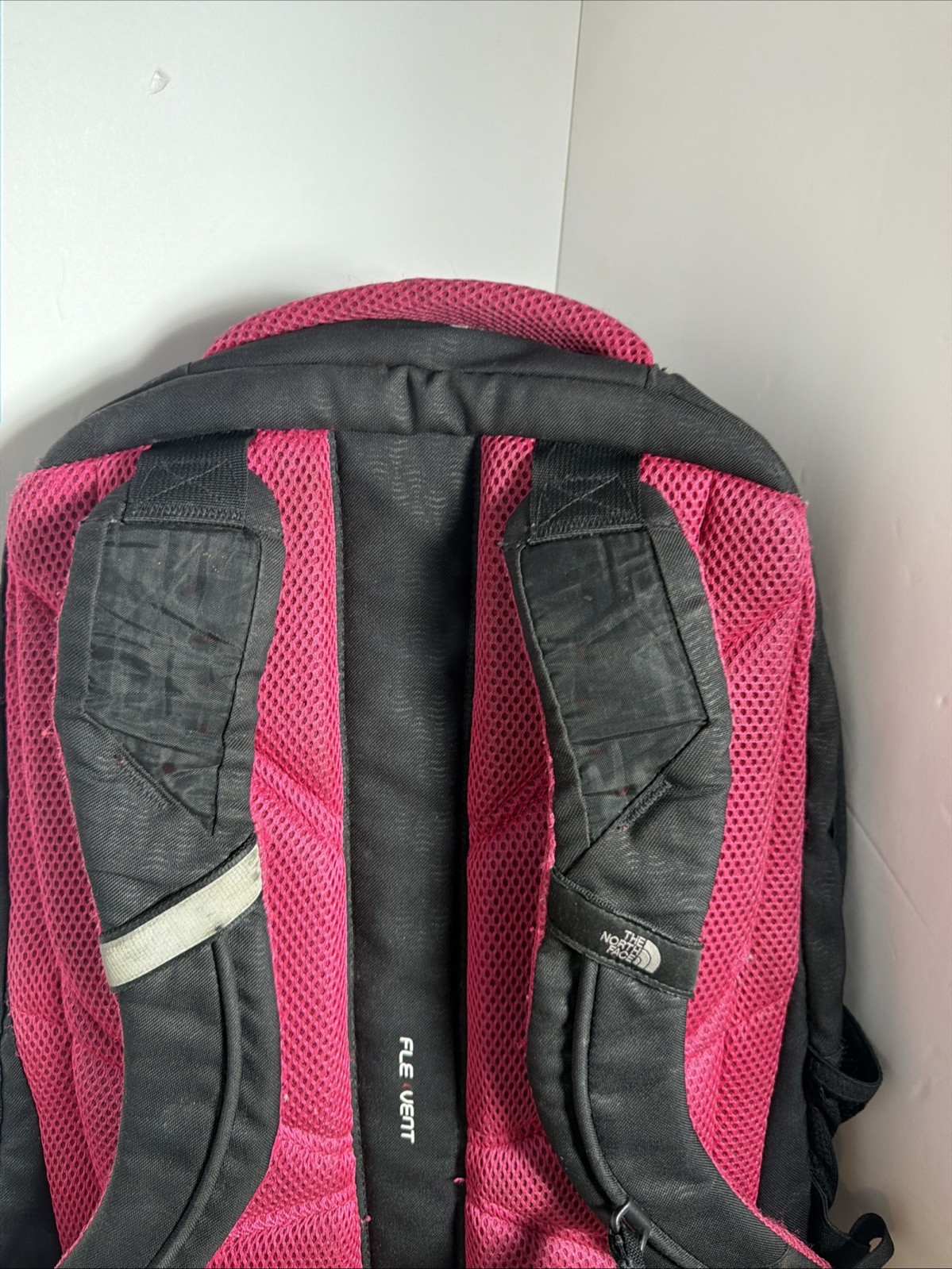 North Face Jester backpack Black And Pink  3