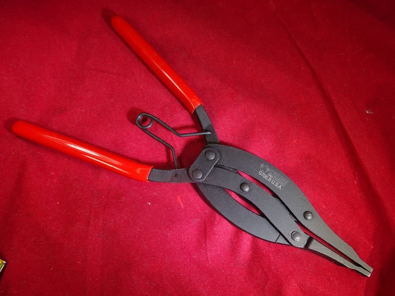 WILDE TOOL G705B 10”Straight Compound LockRing Pliers Snap Retaining USA Made gallery