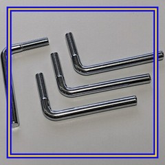 10050797 x 4 IKEA Right Angle Bolt