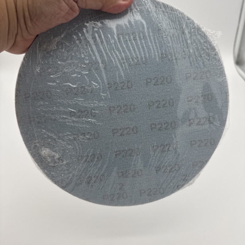 25 Pcs 9” P220 Hook & Loop Sanding Discs No Hole Aluminum Oxide Multi Surface gallery