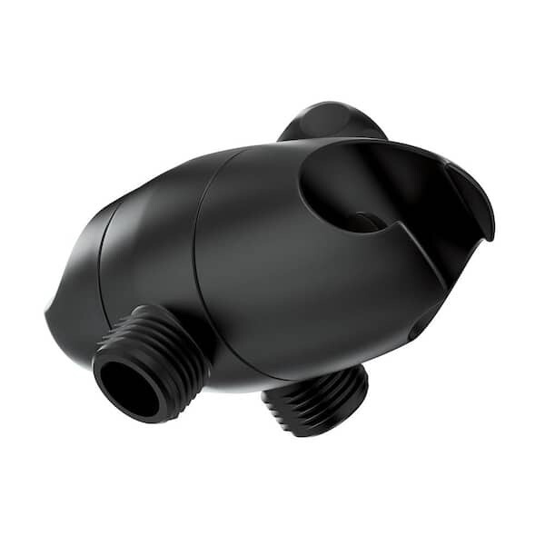 Attune 218C0BL 8-Spray Patterns 4 in. Wall Mount Dual Shower Head in Matte Black gallery