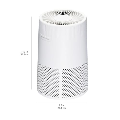 AMAZON BASICS AIR PURIFIER HOME 3-STAGE FILTRATION AC2224A - WHITE gallery