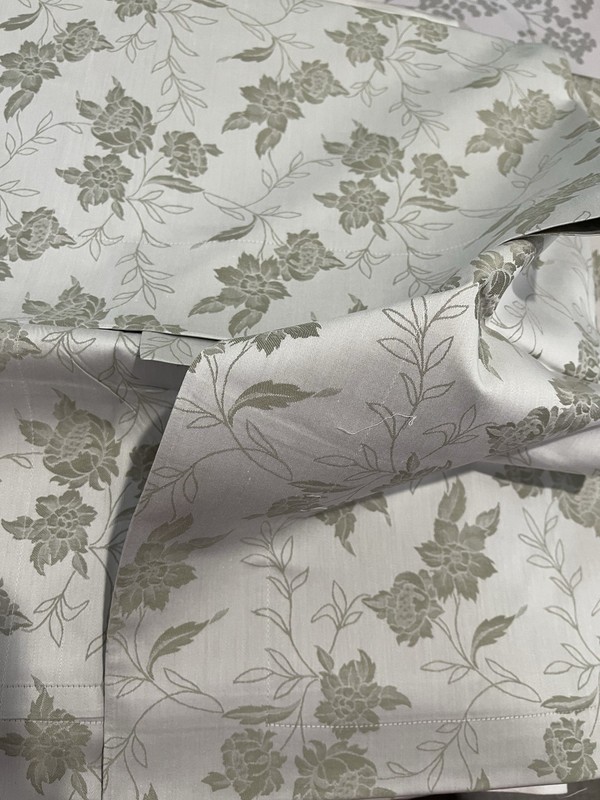 Bellora Italy NWT (3pc) Queen Sheet Set 100% Cotton Sateen Garden 310TC gallery