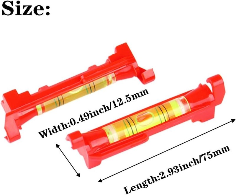 5Pcs String Line Level Hanging Line Bubble Levels for Measuring Building Trades gallery