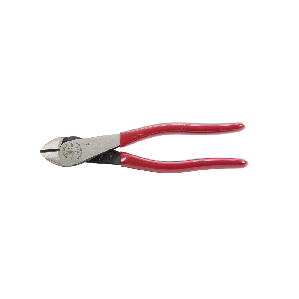 Klein Tools D228-7 7in High-Leverage Diagonal Cutting Pliers Red Handles gallery