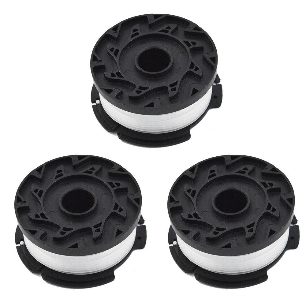 3 Pack String Trimmer Spools For BLACK+DECKER AF-100-3ZP GH900 W/ 0.065" Line gallery