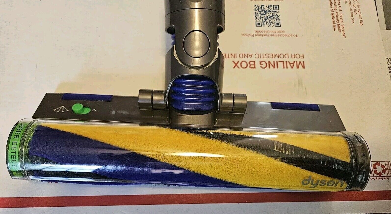 NEW Dyson V12 Detect Laser Slim Fluffy Cleaner Head Brush 971360-02 (486047-02) gallery