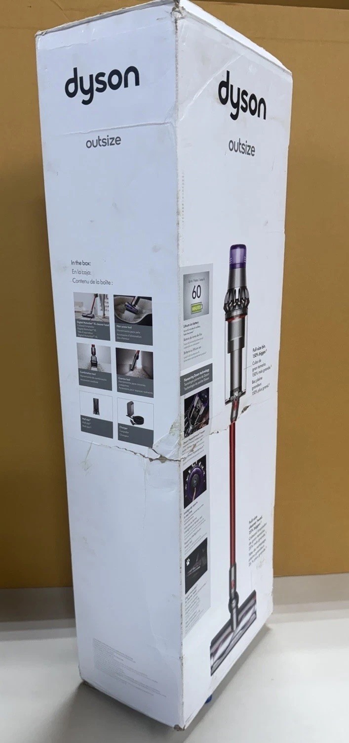 Dyson Outsize Stick Vacuum Cordless Nickel Red SV29 | Damaged Box | gallery