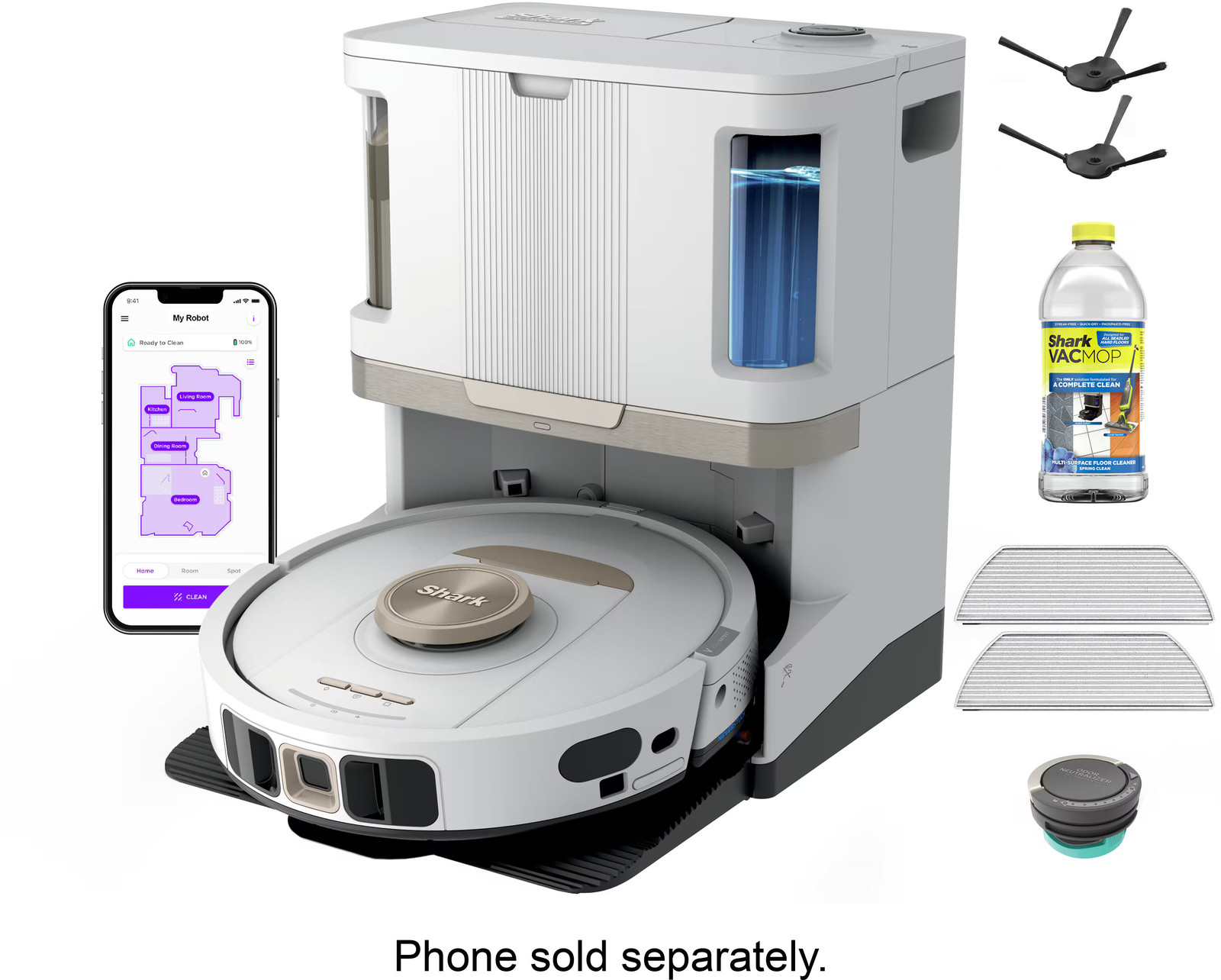Shark - Stratos 2-in-1 Robot Vacuum & Mop With 25+ Hands-Free Features & Neve... gallery