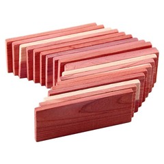 Cedar Space Cedar Blocks for Closet Storage,100% Aromatic Red Ceder Blocks Cedar