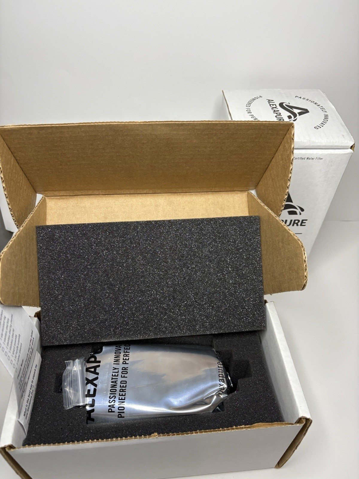 (2) Genuine Alexapure PRO Replacement Water Filter Filter Pack Black gallery