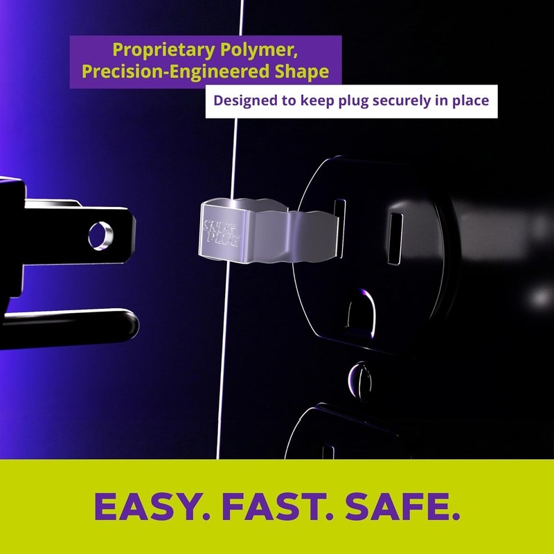 Loose Outlet Plug Fix for Secure Connection - 10-Pack Glow in the Dark Inserts gallery