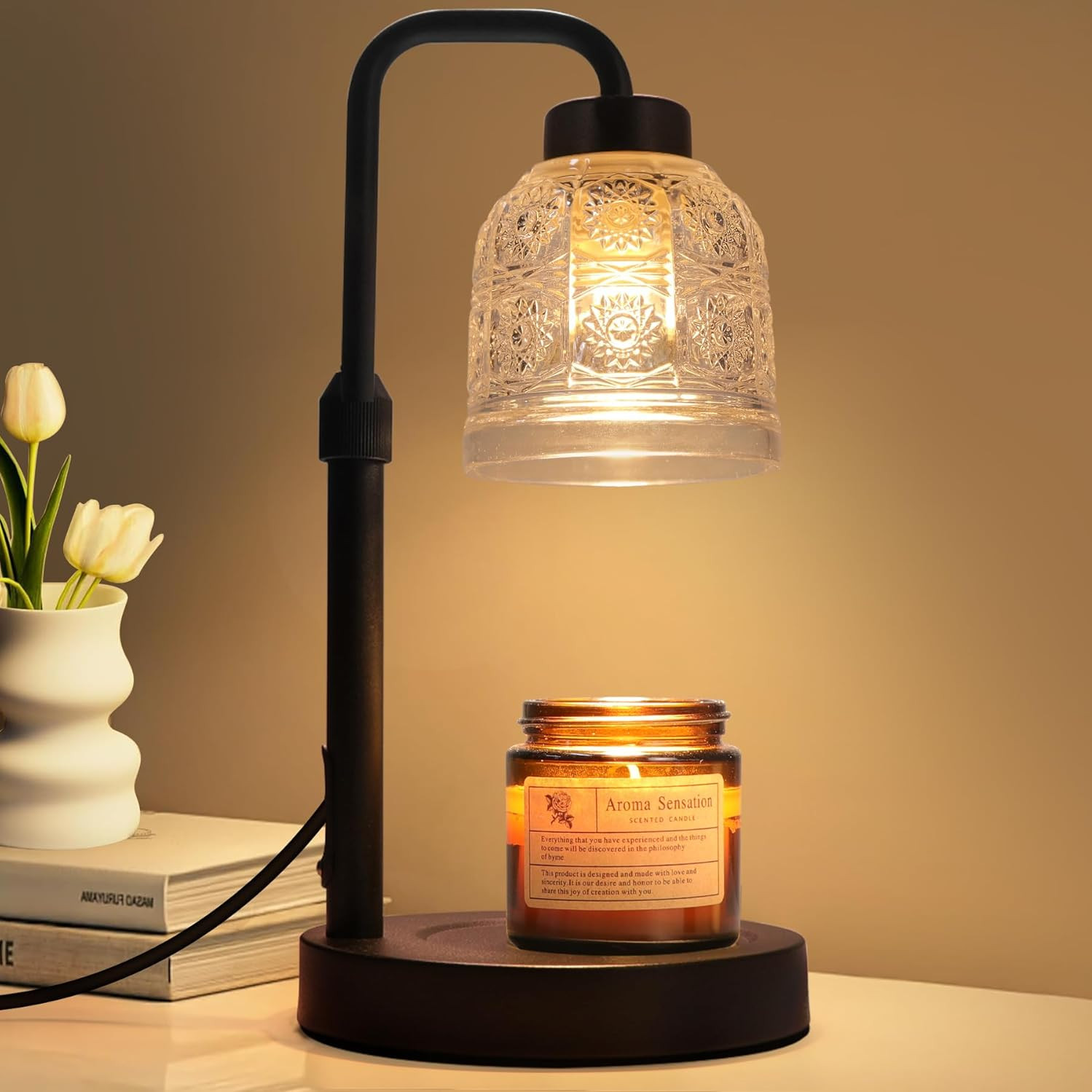Candle Warmer Lamp with Timer Dimmable, Adjustable Lamp Candle Warmer, Birthday gallery