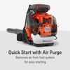 Husqvarna 570BTS Backpack Leaf Blower 236 MPH 972 CFM 2-Stroke Commercial gallery