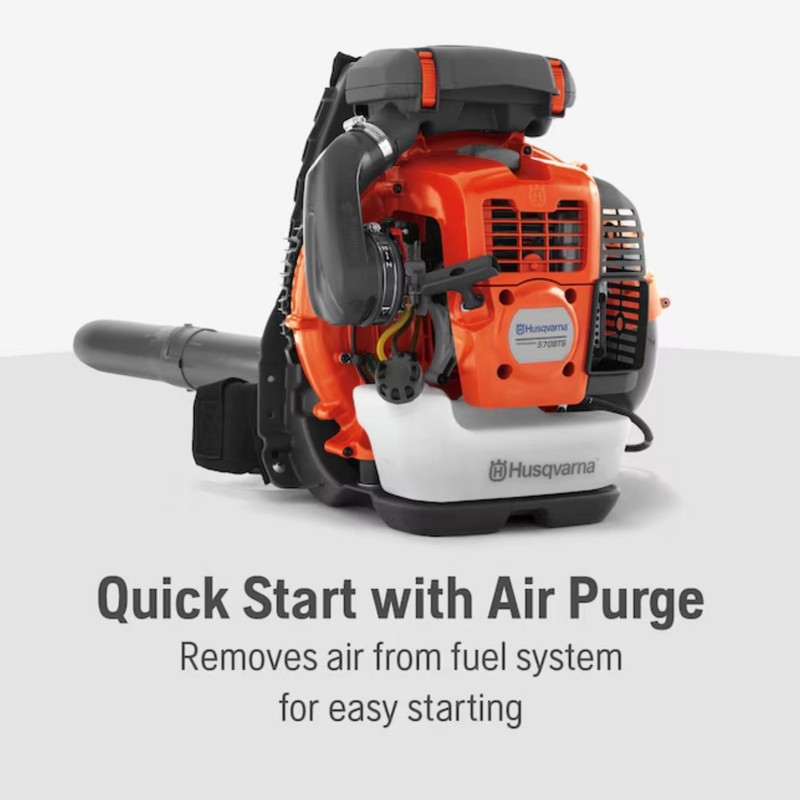 Husqvarna 570BTS Backpack Leaf Blower 236 MPH 972 CFM 2-Stroke Commercial gallery