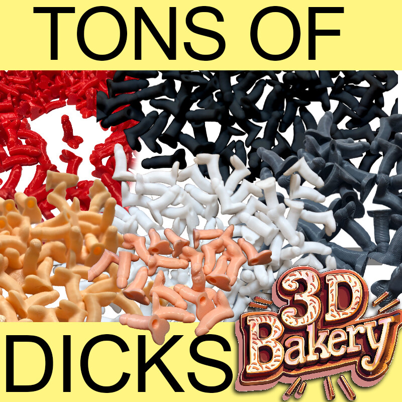 Original Joke 3D Penis Micro Dick Mini Tiny Many Sets! Prank/Gag Gift Risque NEW gallery