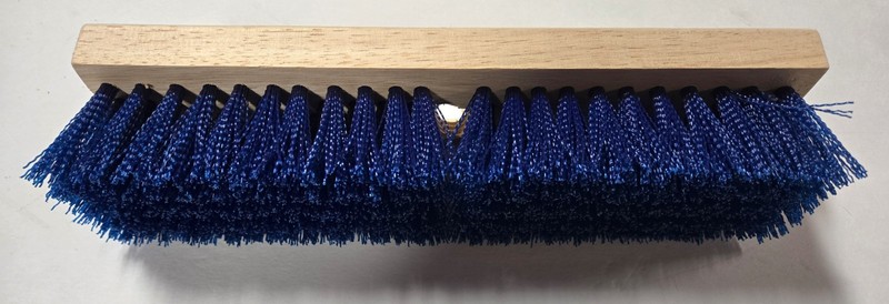 Carlisle Sparta 36293P14 12" Deck Scrub Brush Blue Polypropylene gallery