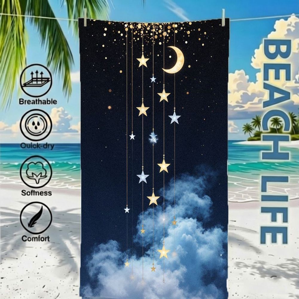 Large Quick-Dry Sand-Free Oversized Beach & Bath Towel Suitable for Adults - Ul gallery