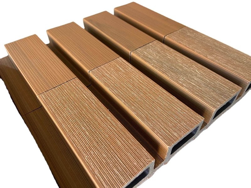 Wood Plastic Composite Fluted Wall Panel WPC Cladding Boards Exterior Wall Panel gallery