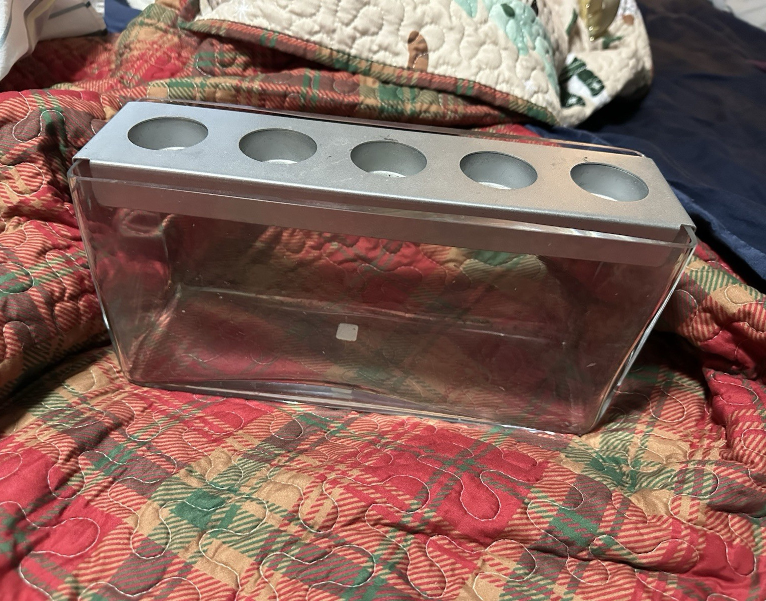 Partylite DIY Rectangle Tea Light Candle Holder. gallery