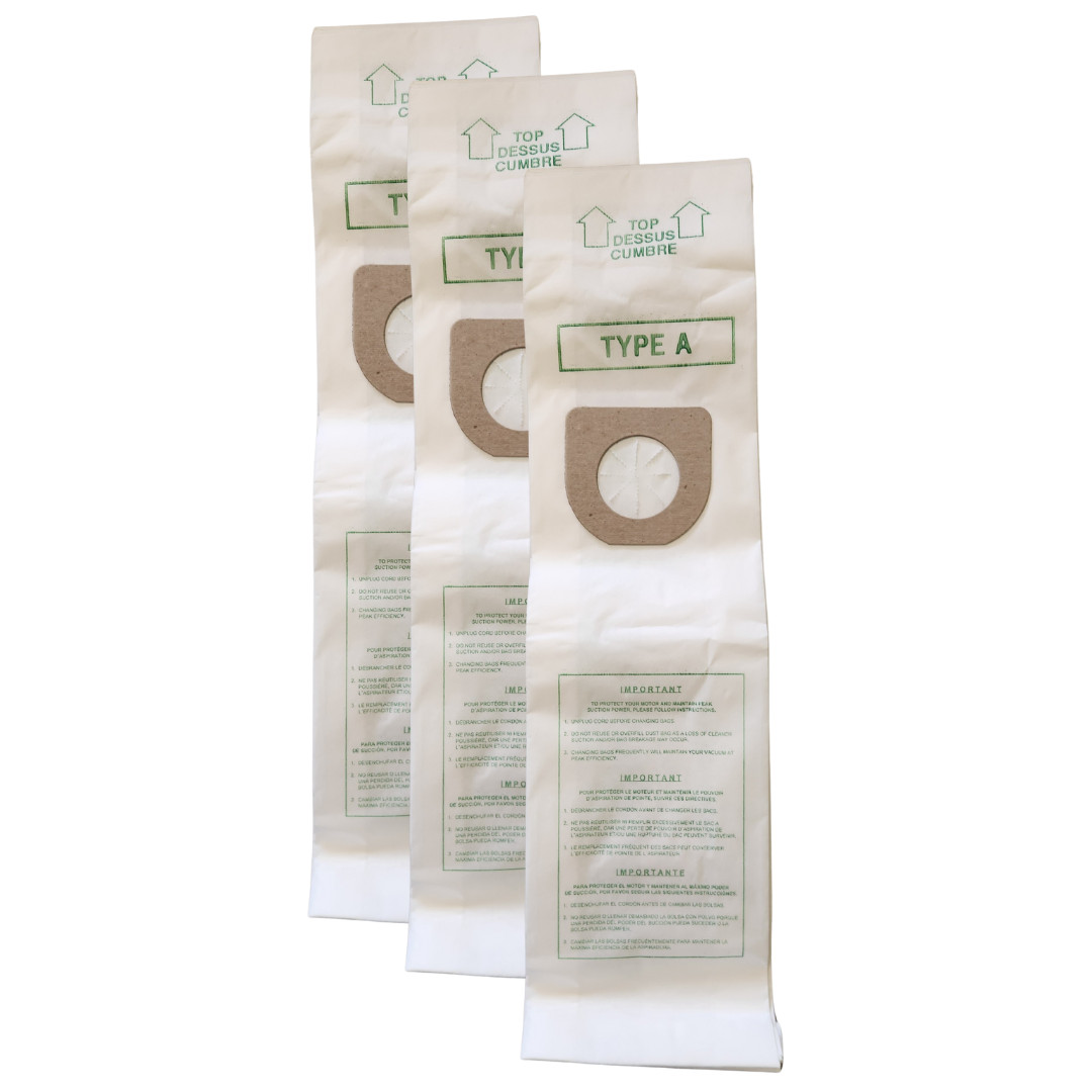 3 Pack - Hoover A Replacement Vacuum Cleaner Bags - VCB Brand gallery