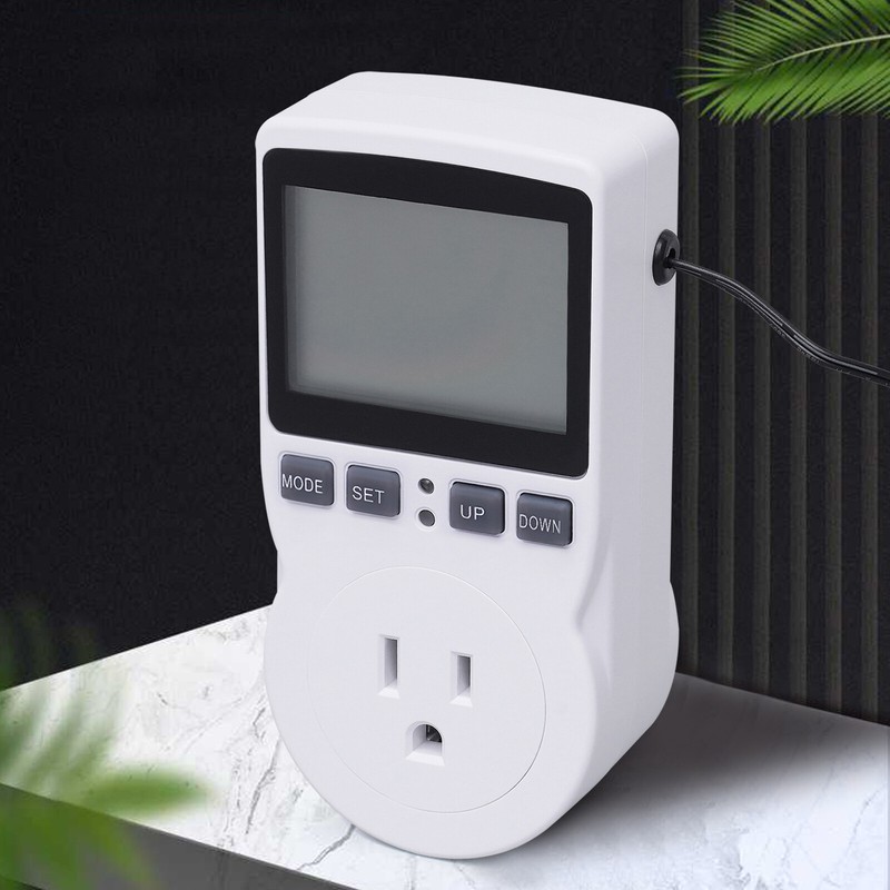 Digital Temperature Controller thermostat temp control Outlet Heater AC100-250V gallery