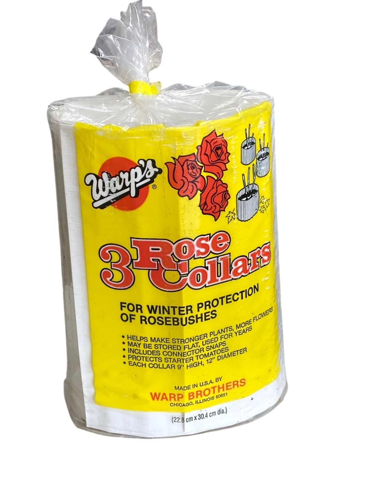 Warps Rose Collars Winter Protection Of Rosebushes - 3 Pack gallery