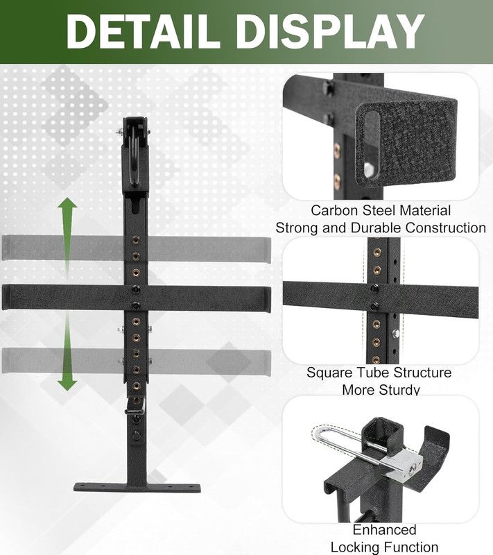 Backpack Blower Rack for Trailers Universal Storage Holder with Adjustable Holdi gallery