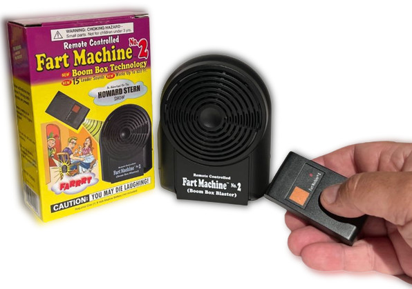 REMOTE CONTROL FART MACHINE #2 Whoopee Cushion Noise Maker Box Joke Prank Sound gallery