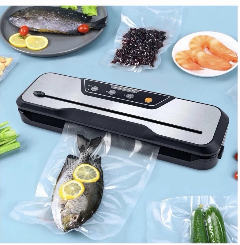 Automatic Vacuum Sealer Bosch HMT72M450, Built-in Cutter, Dry/Moist, Rolls gallery