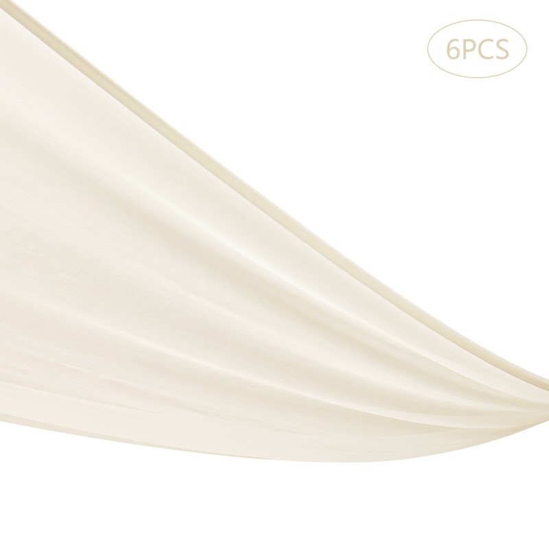 6PCS 5x30FT Ceiling Drapes Ceiling Draping Backdrop Curtains for Party Wedding gallery