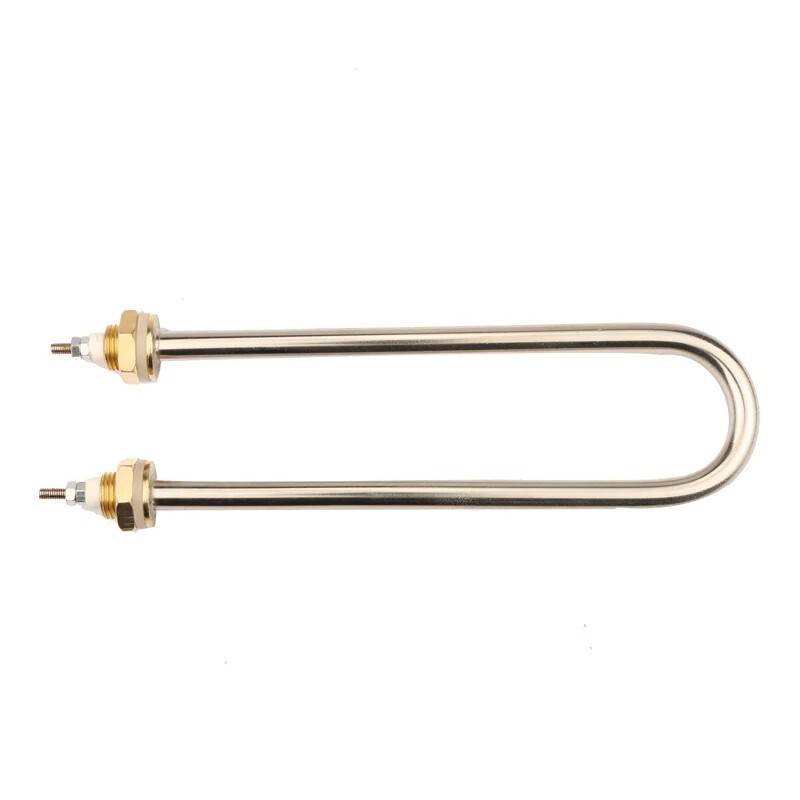 U Shape Heating Element 1-4KW 220V/380V SS201 Water Heater Tube M16 Thread 10mm gallery