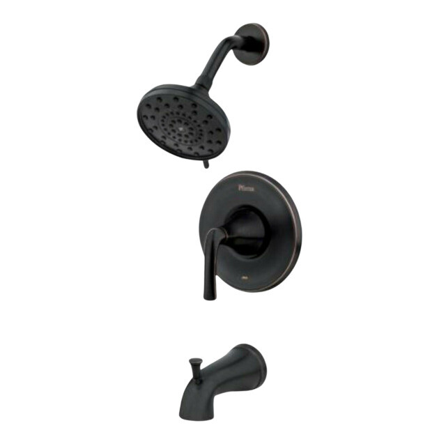 Pfister Ladera Single Handle Tub & Shower Kit Tuscan Bronze 8P8-WS2-LRSY w Valve gallery