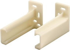 Rear Drawer Track Socket Bracket Side Mounted Drawer Rails Replacement Parts