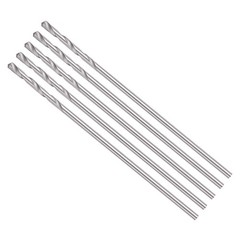 Drill Bit, 0.5mm Cutting Diameter, 4241 118° Uncoated Maintenance, 5-Pieces