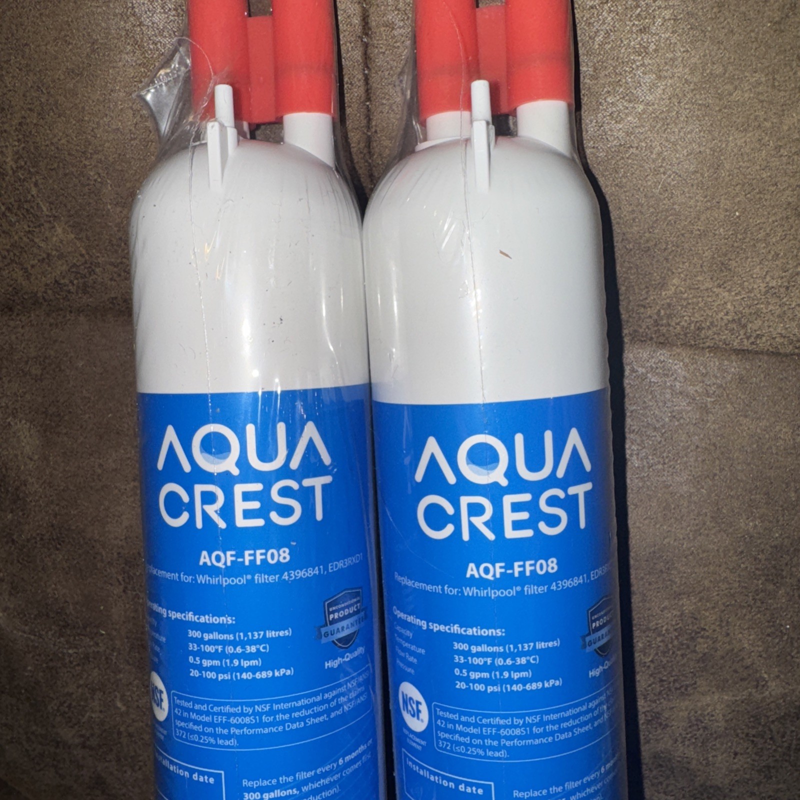 AquaCrest AQF-FF08 Water Filter Replacement Pack gallery